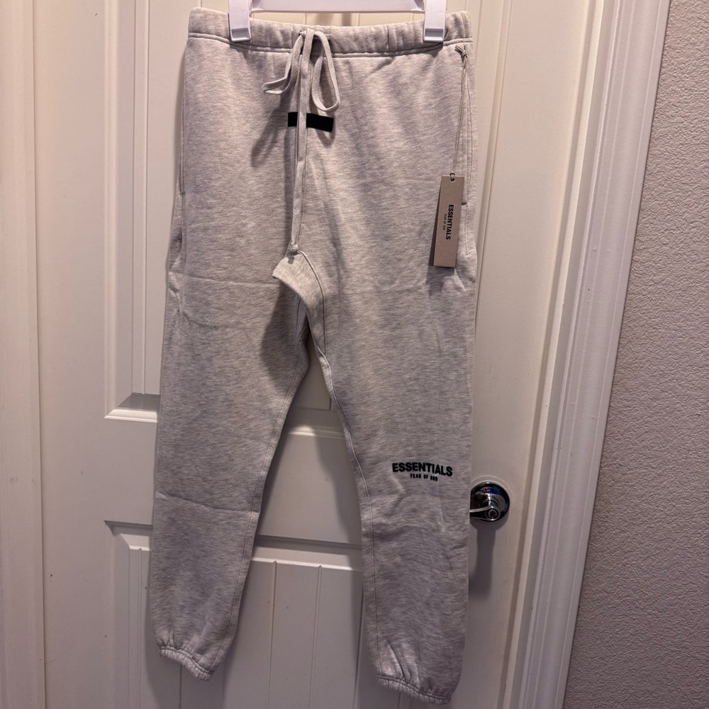 Essentials Light Gray Joggers